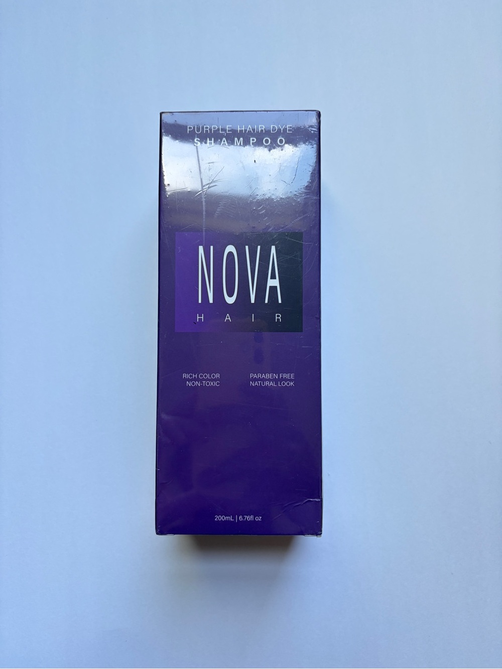 Nova Hair Purple Dye Shampoo New Sealed